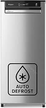 Whirlpool 192 L 3 Star Vitamgic Pro Inverter Direct-Cool Single Door Refrigerator (215 VMPRO PRM 3S INV STEEL-Z, Auto Defrost Technology,