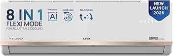 IFB 1.5 Ton 3 Star 2026 AI Powered Inverter Split Air Conditioner with Hybrid Mode, 8-in-1 Flexi Mode, Heavy Duty Compressor, 4 Way Swing, Self Clean, Dual Gold Fins,100% Copper Tubes,CI193GN22RGM3