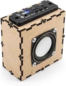 ERH India DIY Bluetooth Speaker Kit for Kids and Students Wireless Speaker Making STEM Learning Working Model Science Project School Exhibition Build Your Own Audio Speaker