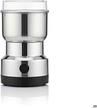 𝐃𝐑𝐔𝐌𝐒𝐓𝐎𝐍𝐄 𝟏+𝟏 𝐘𝐄𝐀𝐑 Mini Mixer Grinder – Electric Stainless Steel Masala Grinder for Kitchen | Multifunctional Blender for Baby Food, Coffee, Chutney & Spices