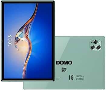 DOMO Slate SL39 10.1-Inch 4G Tablet PC, 4GB RAM + 32GB inbuilt Storage,1TB Expandable, Dual SIM Slot, Octa Core CPU, GPS, Bluetooth (Green)