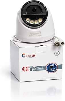 HD Dome Colour CCTV Camera 1080P Full HD | Indoor/Outdoor Security Surveillance Camera | IR Night Vision | Wide Angle 3.6mm Lens | Motion Detection | DVR Compatible | Weatherproof Dome Camera