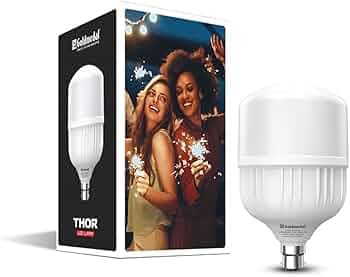 Goldmedal Thor 50W B22 Base LED Bulb For Home & Office | Energy Efficient | 230 Degree Light Coverage | Surge Protection up to 4KV | Rated Life 15000 Hrs | Cool Daylight (6500K)