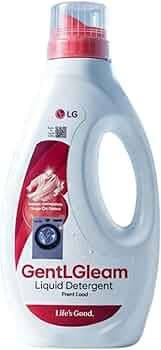 LG GentLGleam Liquid Detergent For Front Load Washing Machines Gentle On Fabrics, Tough On Stains (Part Code CLS31460007)