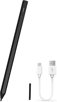 USI 2.0 Stylus Pen for Chromebooks, 4096 Levels Pressure, Palm Rejection Compatible with Amazon Fire Max 11, Lenovo, ASUS, HP, Acer Chromebook & Google Pixel Tablet Stylus Pen