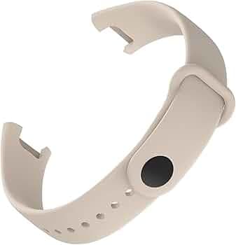 Comfort and flexible Soft Silicone Band Strap for Redmi Smart Band Pro, (Smart Watch Only) Classic Straps Men Women and Boys & Girls (Peach)