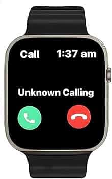 T800 Smart Watch, Touchscreen Display, Fitness Tracker, Compatible with Android, Bluetooth Connectivity (Black)