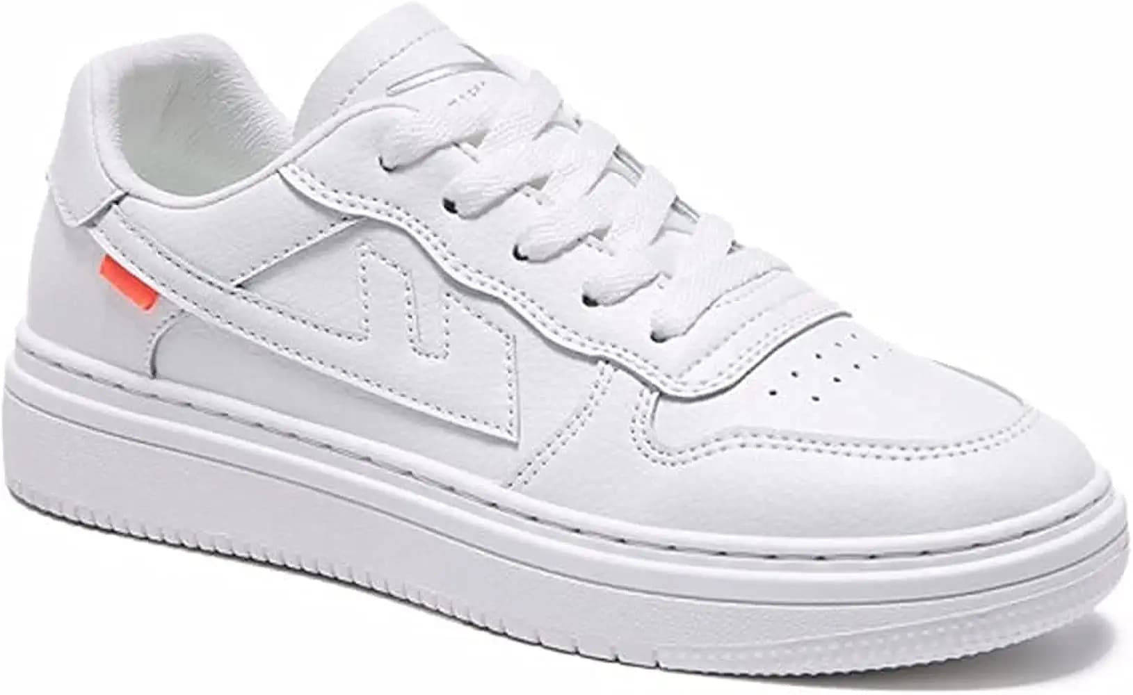 Trendy Casual Lace Up Sneaker, Men Casual Shoes for MenSports Shoes for Men Running Shoes for MenSports ShoesWalking Shoes for MenGym Shoes for Men & Boys White