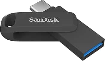 SANDISK Ultra Dual Drive Go Type-C 256GB, OTG, Upto 400MB/s, Pendrive, Black, 5Y Warranty (SDDDC3-256G-I46PD)