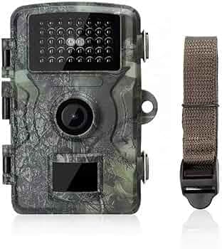 BLACKPOOL 1080p Full HD Trail Camera - Waterproof, Long Battery Life,Wide Angle Lens, 0.8s Trigger Speed, Night Vision for Wildlife Monitoring, Farms Outdoor CCTV Security, Construction Sites & Home