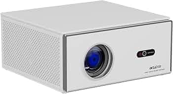 WZATCO Alpha Xtreme, Certified OS, Smart Home Projector 4k Ultra HD, Native 1080P Fully Automatic, 1500 ANSI, Sealed Engine, HDMI ARC, WiFi 6 & BT, Screen Mirroring, Portable Room Cinema, White