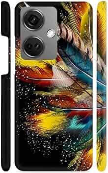 Colorful Pigeon Feathers | Designer Printed Hard Back Cover for OnePlus Nord CE3 5G Premium, Attractive, and Uniquely Crafted Smartphone Case