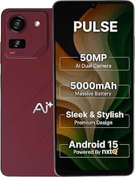 AI+ Pulse (Sparkle Red, 128 GB) (6 GB RAM)
