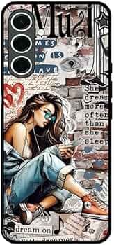 Coverizo Compatible with Samsung Galaxy A16 5G Mobile Phone Back Cover Case for Boys & Girls | Music Lover Design Printed Soft Rubber Case (Hard Plastic | Camera Protection)