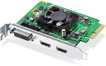Blackmagic Design Intensity Pro 4K Capture Playback Input Output Card Ultra HD at 30fps and 1080p at 60fps