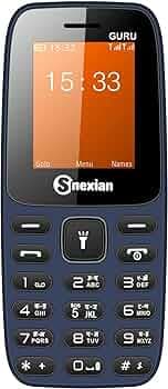 Snexian All-New Guru 2171 Dual Sim |Keypad Mobile| with 1.8" Display | Voice Changer | Auto Call Recording | Long Lasting Battery | Wireless FM | Digital Camera | Feature Phone | Torch | Dark Blue