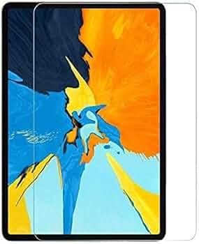 Tempered Glass Screen Protector Full Edge to Edge Fit, Bubble Free Anti-Scratch Crystal Clarity 5D Screen Guard Compatible with iPad Pro 11 - Transparent (2018 Launch)