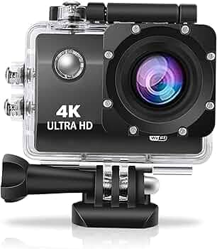 DIVINE 4K 30Fps Action Camera Ultra HD Underwater Camera 170 Degree Wide Angle 98Ft Waterproof Camera - Digital, Multicolor (DDC-48)