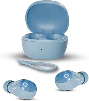 Honeywell Moxie V1500 Bluetooth TWS Earbuds with 48H Playtime, Type C Fast Charging, IPX4 Water Resistant, Bluetooth V5.4, 8mm*2 Drivers, Touch Controls, Voice Assistant, Noise Cancelling