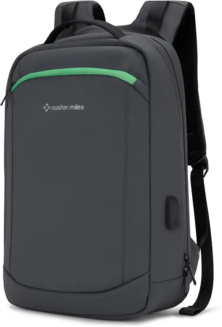 Nasher Miles Backpack Fits 15.6 Inch Laptop, Durable Bag| Multipurpose Laptop Backpack | Ideal for College, School, Office, Travel | Men, Women, Boys, Girls