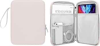 WHITBULL Bag Sleeve Case Cover Pouch Premium Material Bag Compatible with iPad Air 13 inch M3/M2 (2025/2024) - (Pink)
