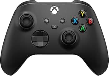 Xbox Wireless Controller – Carbon Black Series X|S, One, and Windows Devices (Black)