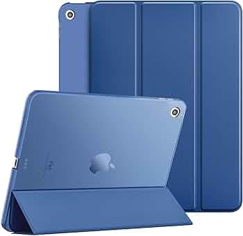 Robustrion Cover for iPad 9th Generation Cover Case 10.2 inch/iPad 8th Generation/iPad 7th Gen Case Cover Flip Stand for iPad Cover 10.2 inch [Auto Sleep Wake Support] - Navy