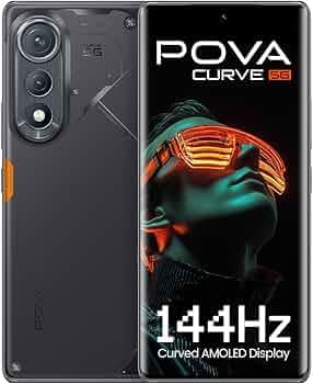 POVA Curve 5G (Geek Black, 8GB+128GB)