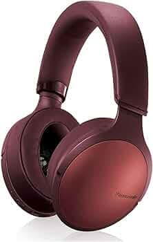 Panasonic Premium Hi-Res Wireless Bluetooth Over The Ear Headphones with 3D Ear Pads and 3 Sound Modes - RP-HD305B-T (Burnt Copper)