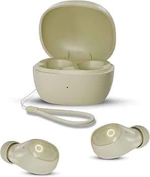 Honeywell Moxie V1500 Bluetooth TWS Earbuds with 48H Playtime, Type C Fast Charging, IPX4 Water Resistant, Bluetooth V5.4, 8mm*2 Drivers, Touch Controls, Voice Assistant, Noise Cancelling