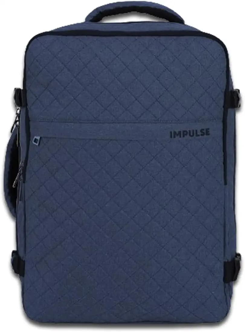 Impulse Vissionvault 30L Unisex Water Resistant Travel Laptop Backpack with USB Charging Port/Office Bag/School Bag/College Bag/Business Bag Fits Up to 16 Inch Laptop with 1 Year Warranty (Black)