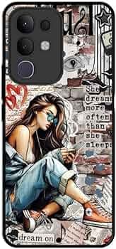 NIKODIKO Compatible with Vivo Y31 Pro 5G Mobile Phone Back Cover Case for Metal | Boys & Girls | Music Lover Designer Printed Soft Rubber Case (Polycarbonate | Camera Protection)