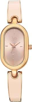 Fastrack Vyb Diva with Quartz Analog Pink Dial Rose Gold Alloy with Enamel Fill Strap Watch for Girls - FV60117WM01W