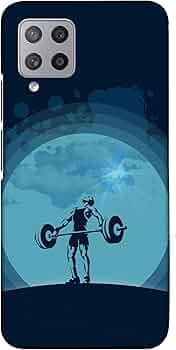 CreativeSoul ''Gym Men'' Printed Hard Back Case for Samsung Galaxy M53 5G, Designer Cases & Covers for Your Smartphones