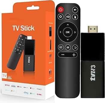 TVR3 Premium 4K Amlogic S905L 1.2GHz TV Stick Android 9.0 Quad Core Processor Dual Band WiFi 2.4G@5GHz | 8GB RAM 128GB ROM | 4K HD Smart TV Dongle (TVR3)