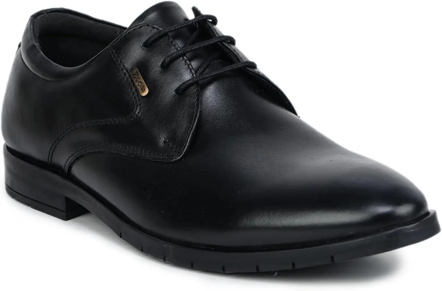 Zoom Shoes AS4401 Men's Genuine Leather Derby Formal Shoes | Lightweight, Comfortable & Stylish Lace-Ups for Office, Business