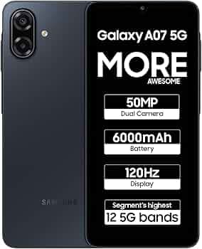 Samsung Galaxy A07 5G (Black, 4GB RAM, 128GB Storage)_Other Offers
