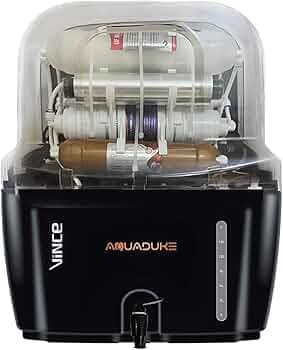 Copper UV Water Purifier with UV, UF 12L Munciple corporation water having TDS below 200 PPM (NO RO, NO Booster Pump, No Taste Change)