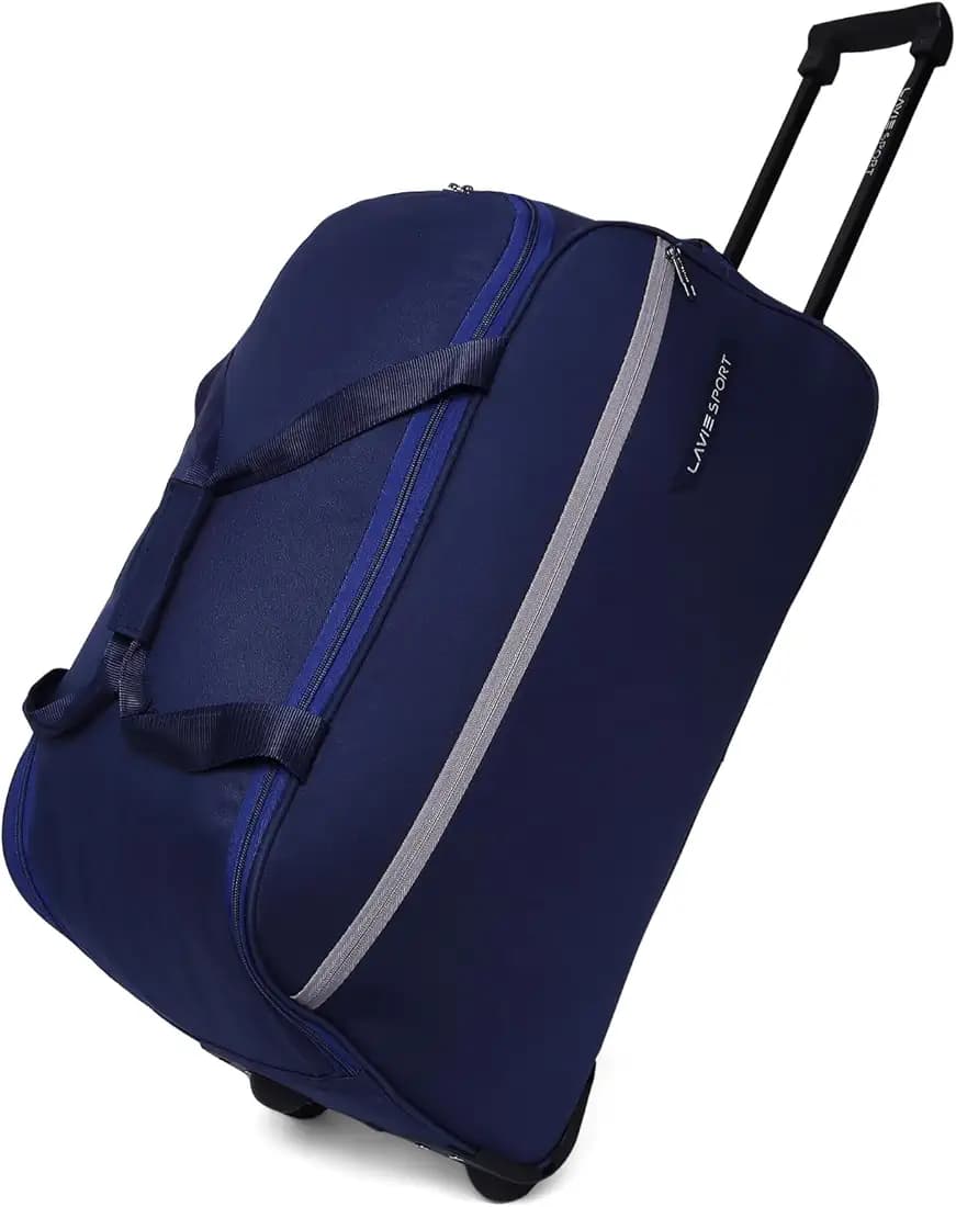 Lavie Sport Lino Wheel Duffel Bag | 2 Wheel Duffle Bag | Built to Last Wheels and Trolley
