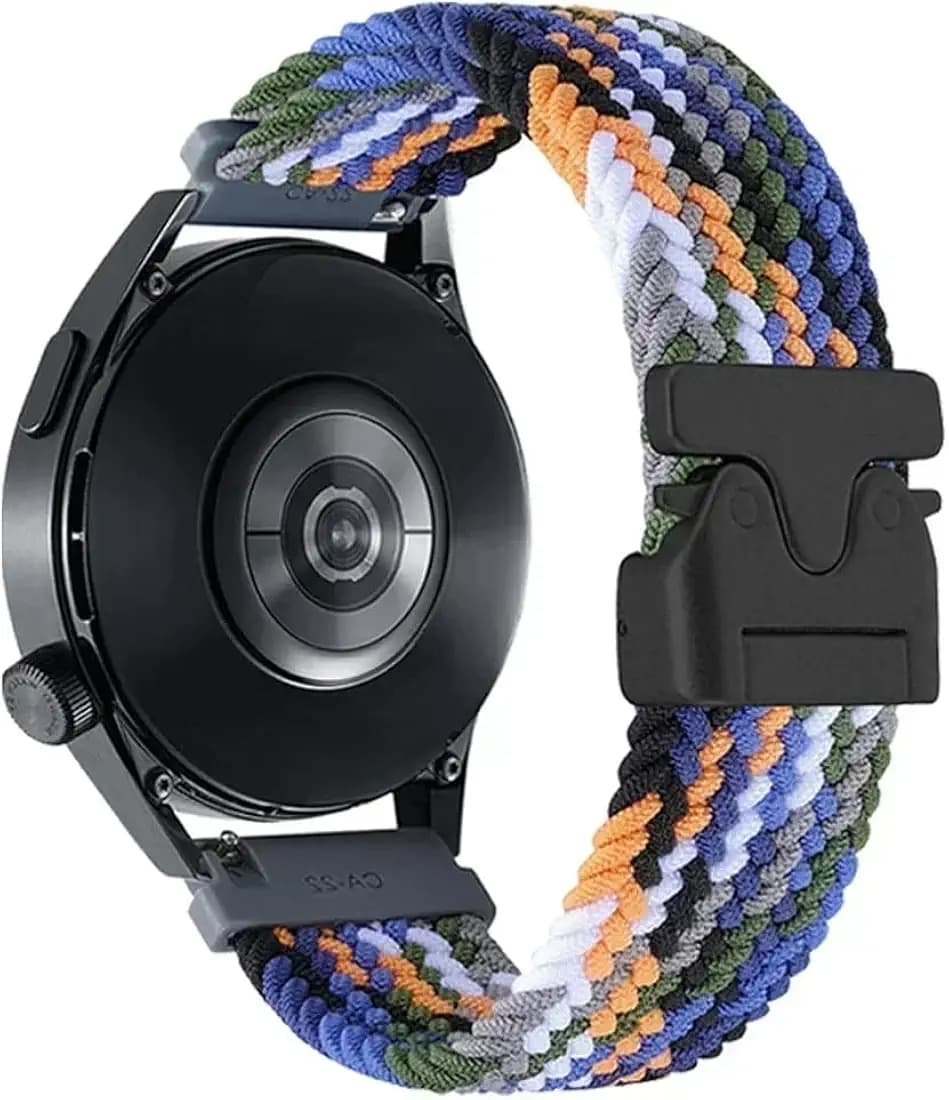 YODI 22MM Parachute Buckle Strap Band Compatible With Boat New Launch Ultima Prime Smartwatch Only, Braided design Classic Nylon Straps Accessories for Men and Women, Replacement Sport Strap Bands for Boys and Girls