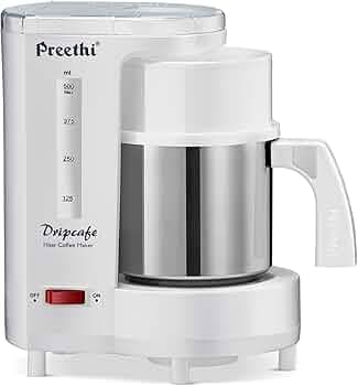 Preethi Dripcafe Coffee Maker (White)