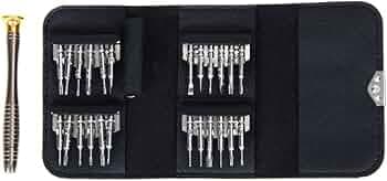 GOCART WITH G LOGO 25 in 1 Small Precision Screwdrivers Set, Repair Tool Kits,for MacBook,Mobile Phone,PC Laptop,Tablet,iPad,Watch etc