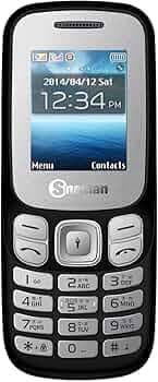 Snexian All-New Guru 312 Dual Sim |Keypad Mobile| with 1.8" Display | Voice Changer | Auto Call Recording | Long Lasting Battery | Wireless FM | Digital Camera | Feature Phone | Torch | Black