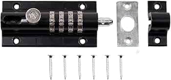 1 Set Mechanical Combination Lock Door Lock Smart Cabinet Lock Smart Storage Cabinet Barn Door Privacy Lock Combination Password Drawer Lock Keyless Lock Desk Drawer Lock