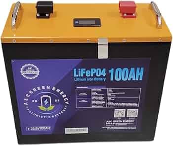 24v 100ah Lithium Ion (LFP) Smart Battery for Home Office and Solar inverters. 5+2 Years Warranty. Long Life Upto 20 Years, 5000+ Cycles. Work with Any inverters Upto 2000VA