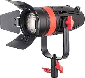 1 Pc CAME-TV Boltzen 55w Fresnel Focusable LED Daylight With Bag