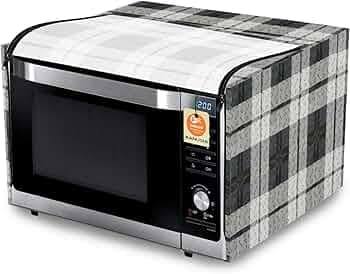 KANUSHI Industries® 100% Waterproof Full Microwave/Oven Cover 28-29 Liter (FULL-MICRO-NW-NEW-01-28LTR)