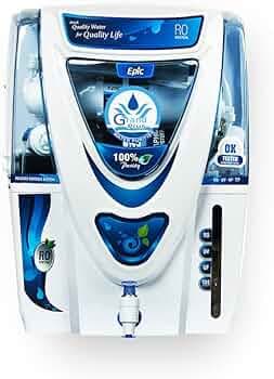 Grand Plus Epic Blue 12 Ltr RO+UV+UF+TDS Electric Water Purifier (1 Year Warranty On Pump & SMPS) (Epic Blue 12 Ltr Model) (1st BIS (IS 16240 :2023) CM/L8100159306)