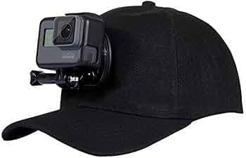 yantralay Head Mount Cap with Quick Release Buckle for Sjcam, Hero, Yi, Eken & Other Action Cameras - Adjustable Angle, Easy Mounting - Ideal for Outdoor Video Shooting