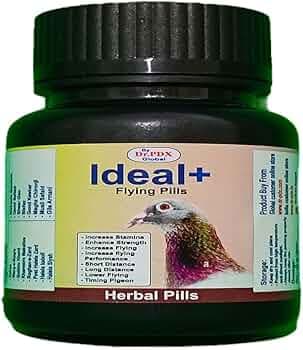Pigeon Flying Product IDEAL+ Pills - Increase Performance Eyery Flight - by Dr. PDX Global (50-Pills)